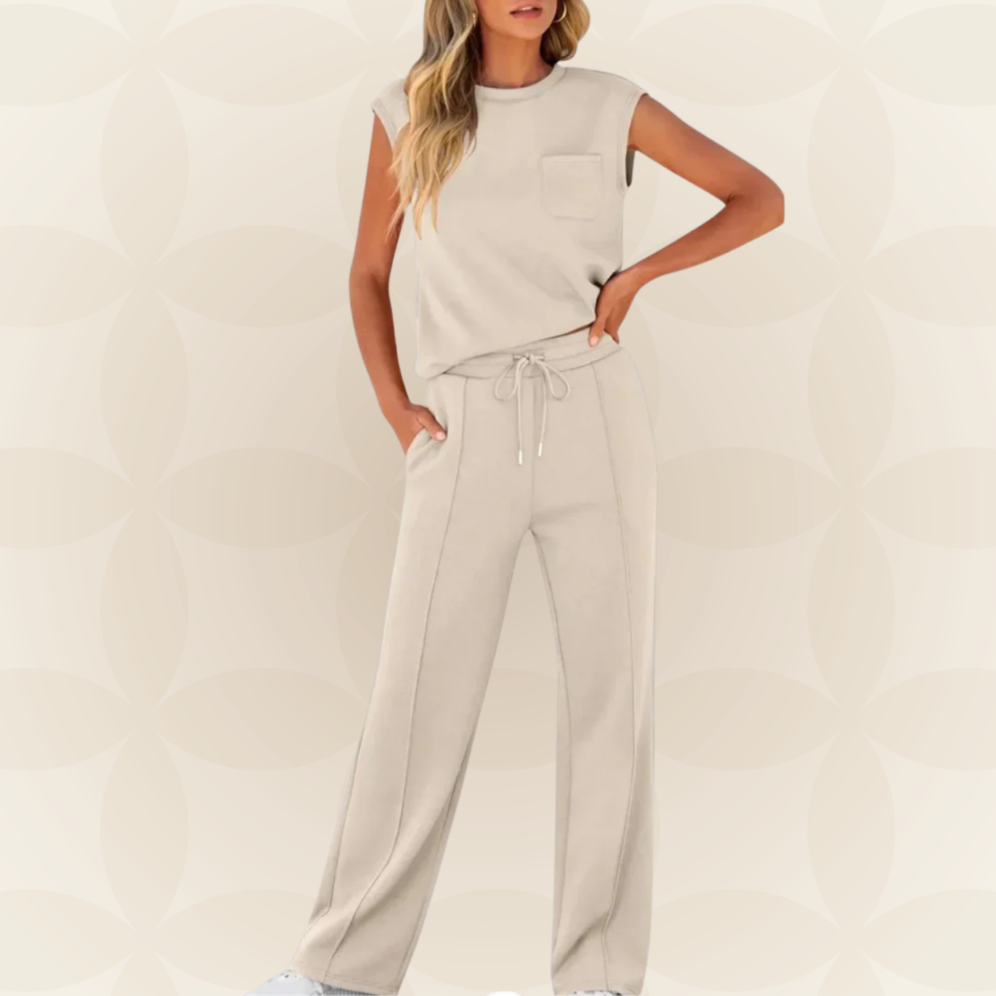MAELLE™ | sleeveless lounge co-ord set