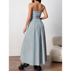 The Solène Strapless Maxi Dress