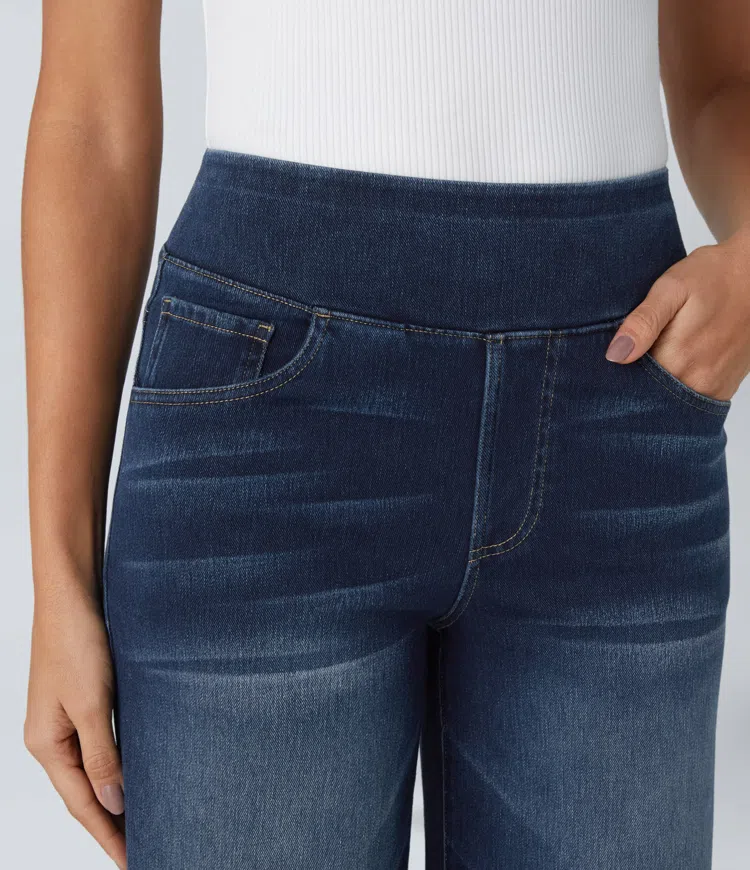 The Solène Relaxed Wide-Leg Jeans