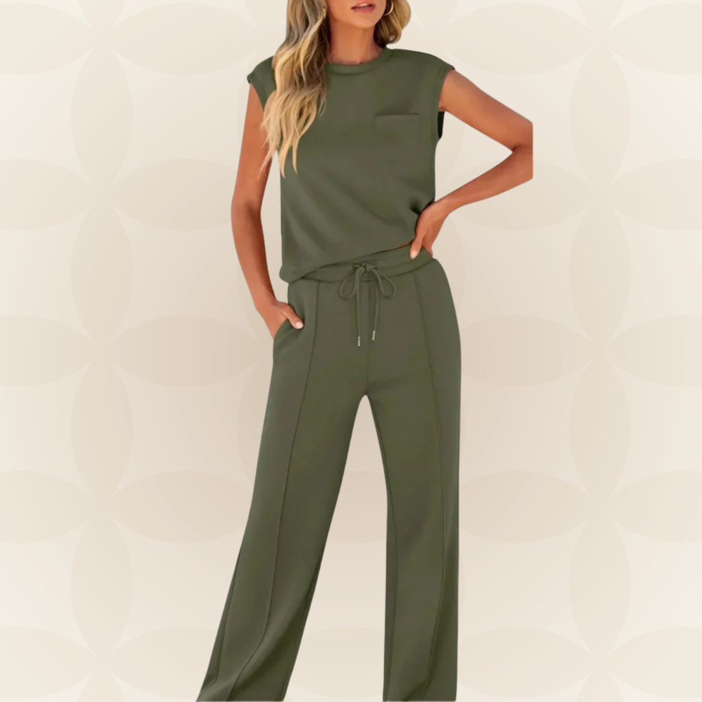 MAELLE™ | sleeveless lounge co-ord set