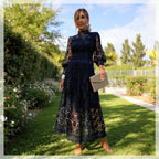 AOIFE™ | Elegant Lace Midi Dress
