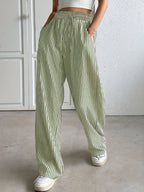 NOLINA™ | striped drawstring relaxed trousers