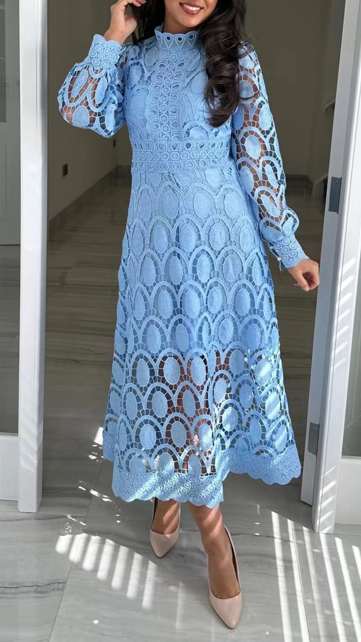 AOIFE™ | Elegant Lace Midi Dress