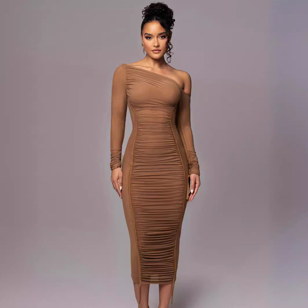The Celeste Sculpted Midi Dress