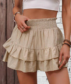 MALINA™ | tiered ruffle mini skort