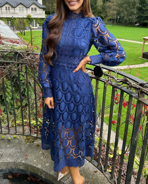 AOIFE™ | Elegant Lace Midi Dress