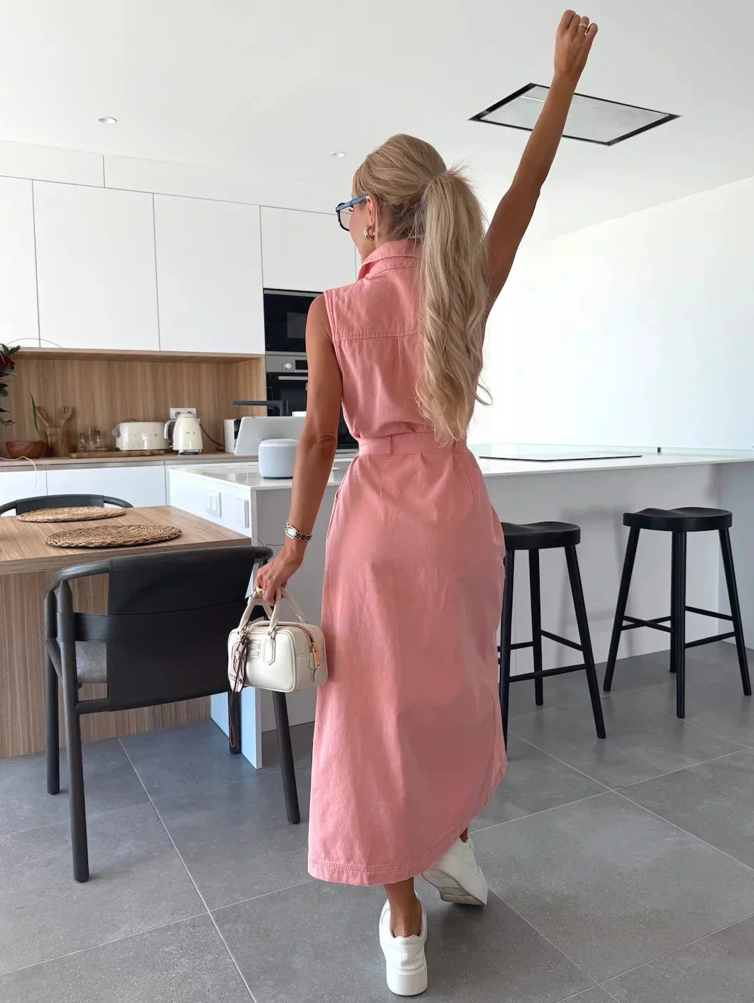 MARIA™ | Maxi Denim Dress