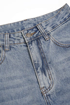SAOIRSE™ | embellished wide-leg denim jeans