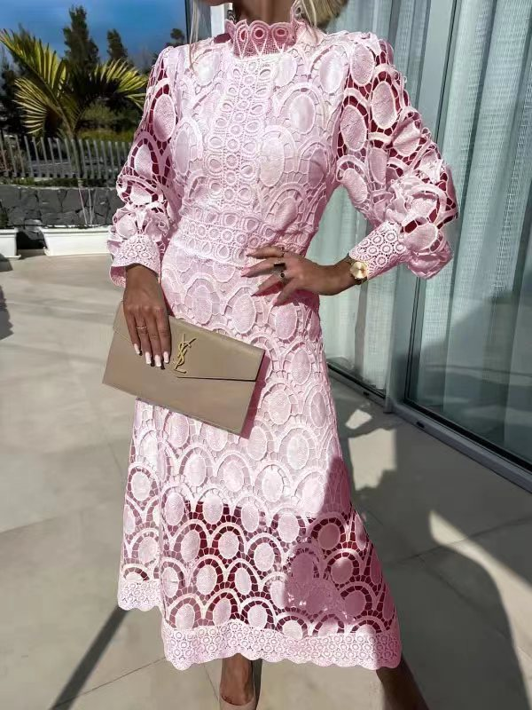 AOIFE™ | Elegant Lace Midi Dress