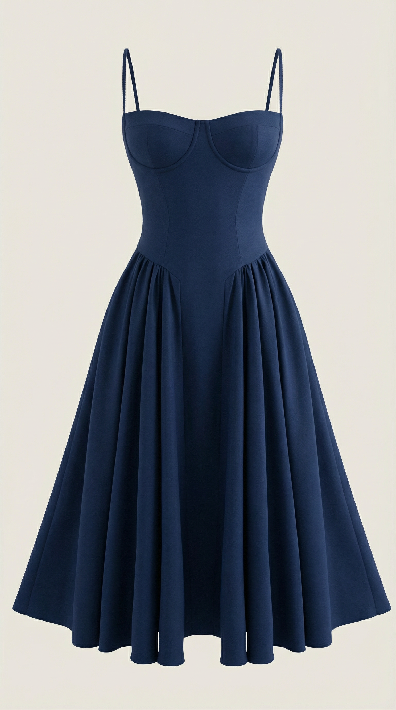 ODETTE™ | Corset Midi Dress