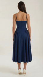ODETTE™ | Corset Midi Dress