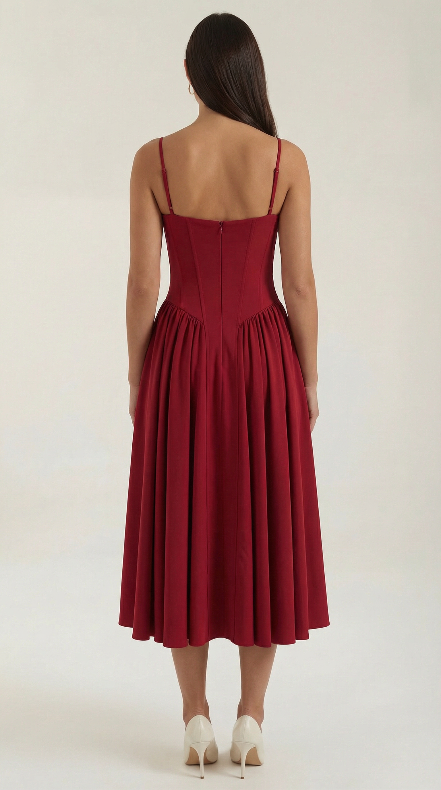 ODETTE™ | Corset Midi Dress