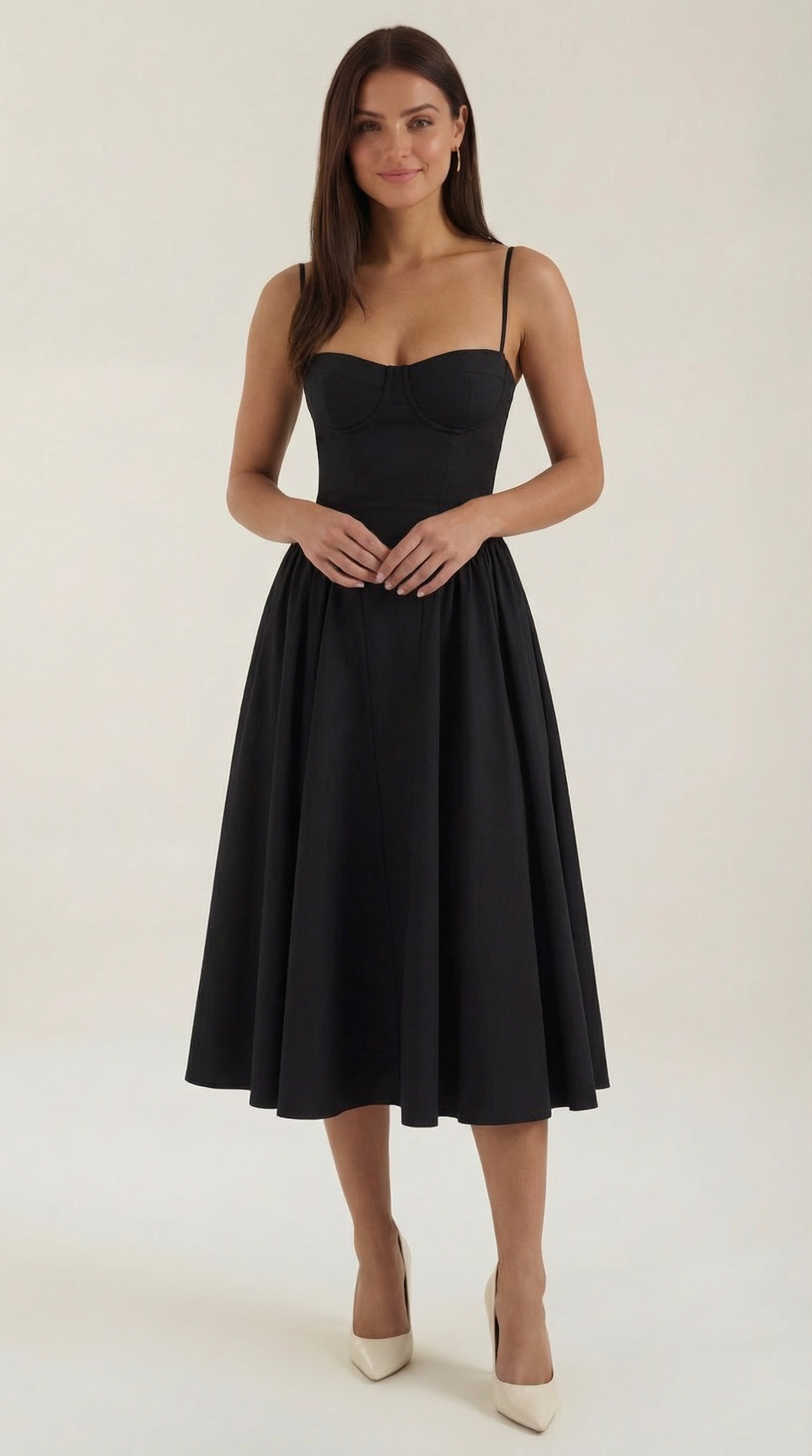 ODETTE™ | Corset Midi Dress