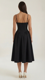 ODETTE™ | Corset Midi Dress