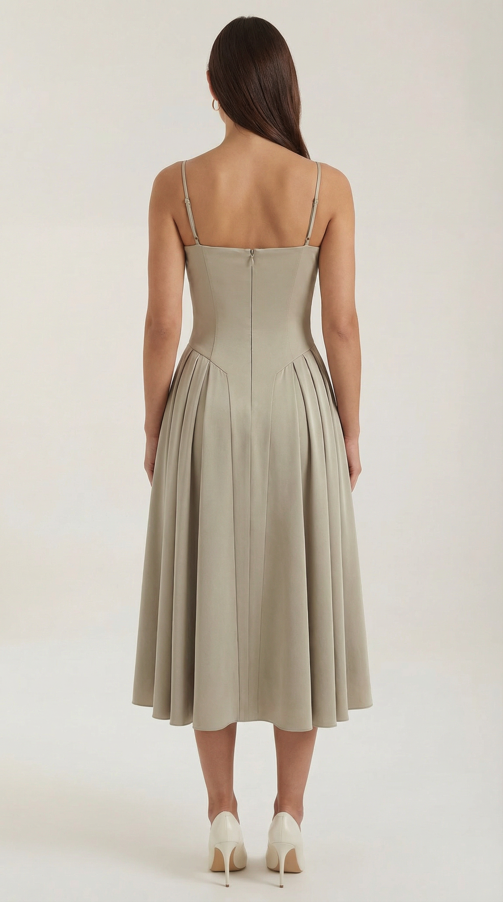 ODETTE™ | Corset Midi Dress