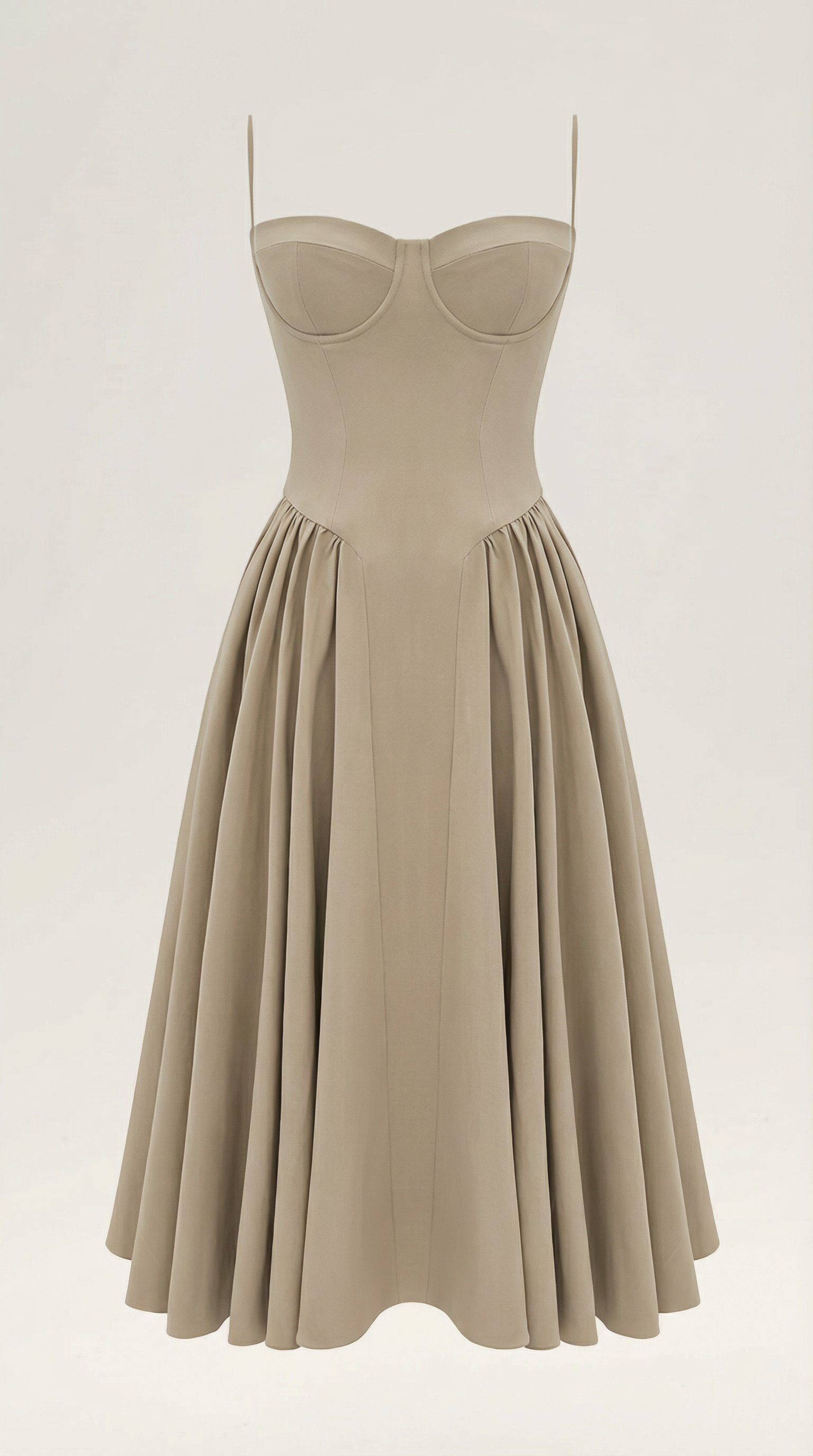 ODETTE™ | Corset Midi Dress