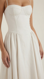 ODETTE™ | Corset Midi Dress
