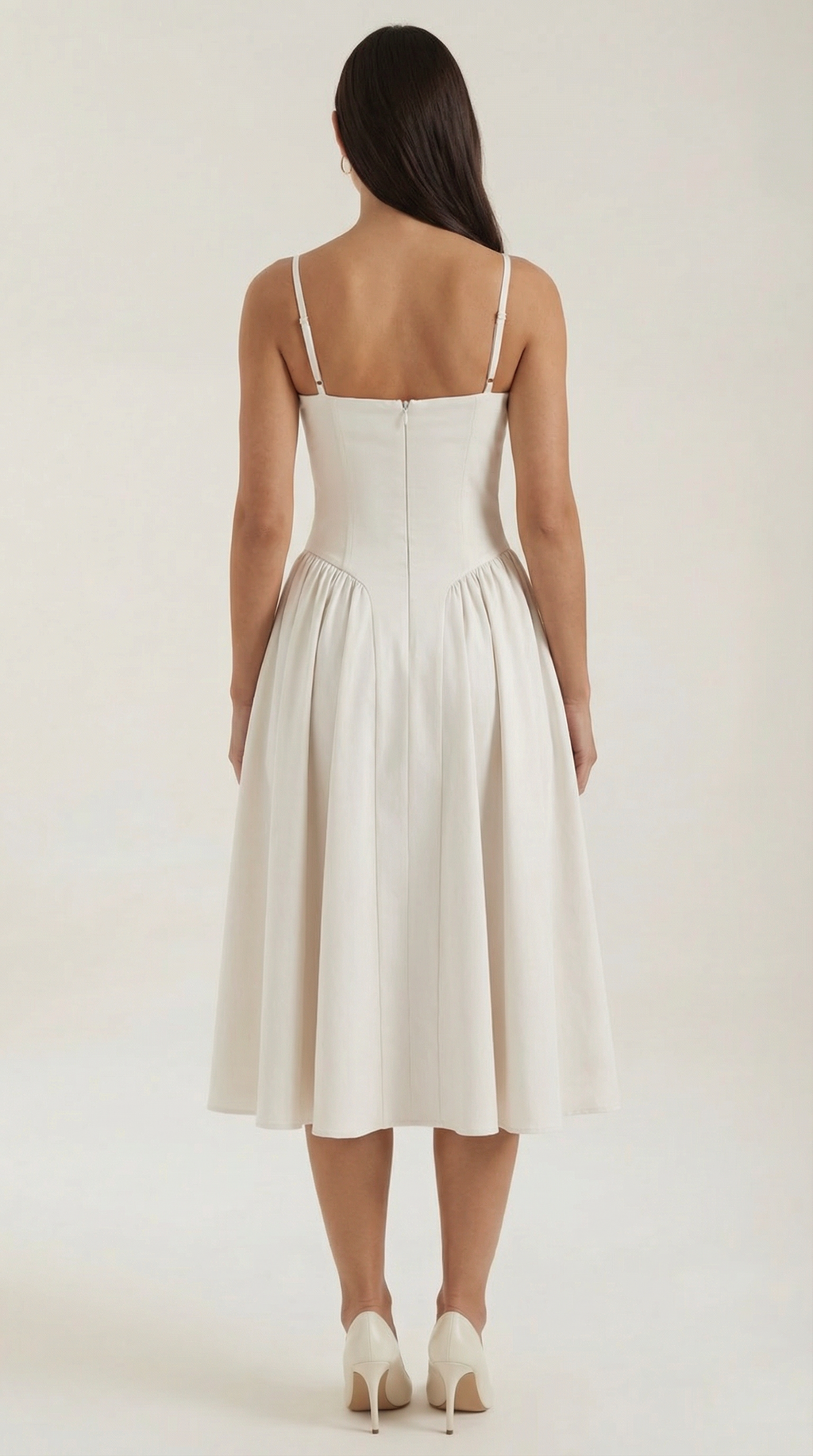 ODETTE™ | Corset Midi Dress