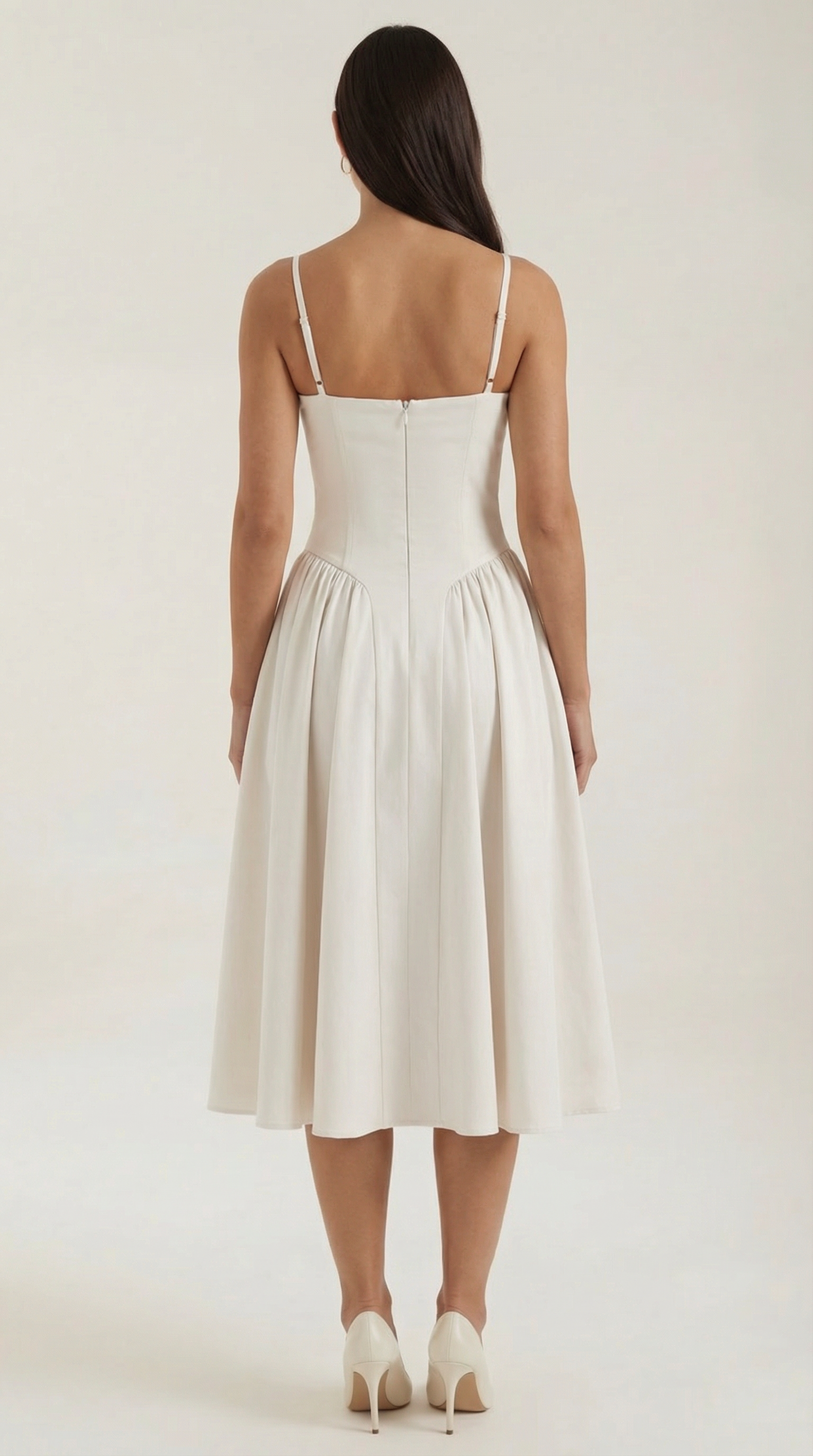 ODETTE™ | Corset Midi Dress