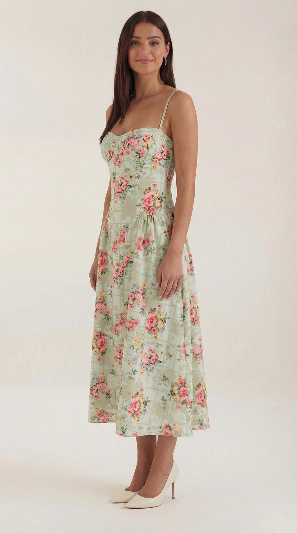 ODETTE™ | Corset Midi Dress