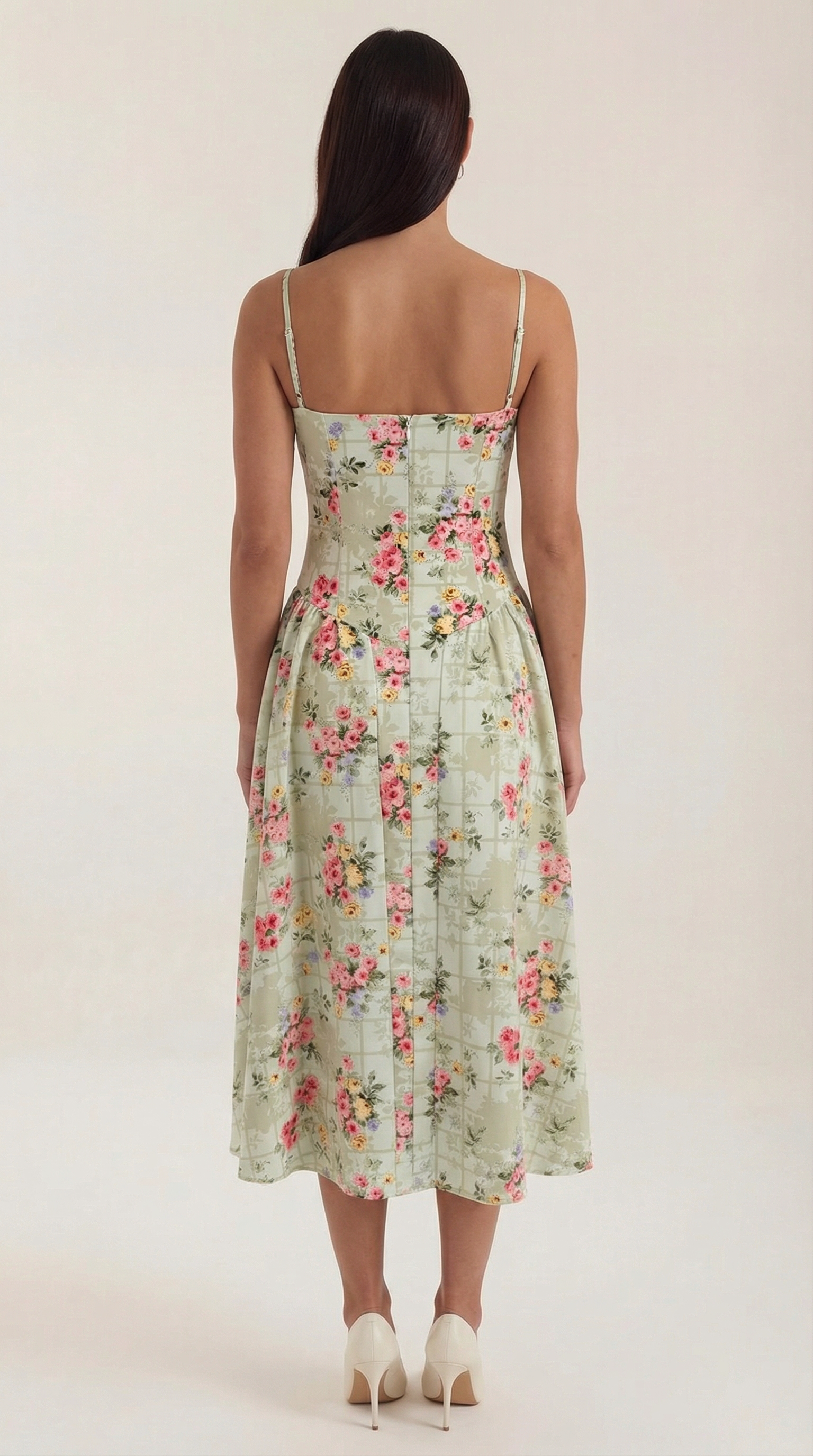 ODETTE™ | Corset Midi Dress