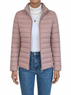 BRIANA™ | quilted zip-up fitted jacket
